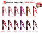 12 PCs Kleancolor Master Strokes Lipstick Set - All 12 Colors!Long Wear Silky