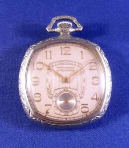 1925 WALTHAM 17 Jewel Model 1894 Grade 225 Size 12s Silver Tone Pocket Watch