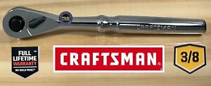 Craftsman 3/8 Dr Socket Ratchet Wrench Full Polish Quick Release 45T new