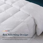 Hotel Collection Goose Down Light Weight Full/Queen White Comforter New