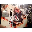Madden 12 3 PlayPack Playstation 3 PS3 NEW