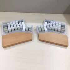 Solid Wooden Wrist Rest Pad For Ergodox Split Keyboard Wood Hand Rest