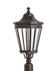Feiss OL5407GBZ LED Cotswold Lane Outdoor Post Mount Light GRECIAN BRONZE