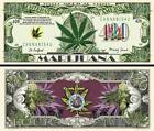 Cannabis Ticket 420 Dollar US! Sheet Hemp Seed Medicinal Photo Marijuana Thc