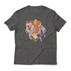 Cyberpunk Shiba Inu Dog, Doge Art Graphic T-Shirt Unisex Lightweight Cotton