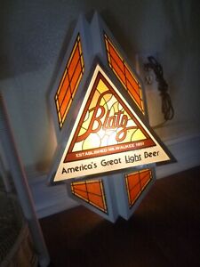 Vintage Blatz America's Great Light Beer Wall Sign