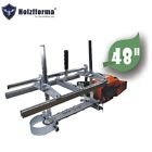 US 48Inch Portable Chainsaw Mill Planking Milling Lumber 18