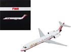 Boeing 717-200 Commercial Aircraft Trans World Airlines White with Red Stripes