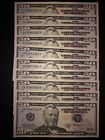 $100 - 2 $50 BILLS (FIFTY DOLLAR BILLS)- Two Uncirculated, Sequential Order