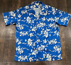 Vintage Hawaiian Hawaii Aloha Cooke Street Button Down Vacation Shirt Large
