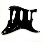 5 Ply Black/White Wide Bevel Pickguard For Stevie Ray Vaughan Stratocaster USA