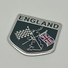 England Flag Racing Car Emblem Badge English GBR UK Sticker 2