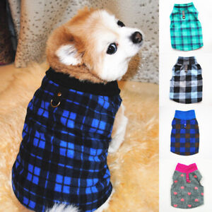 Pet Clothes Small Dog Cat Fleece Sweater Chihuahua Fleece T-shirt Coat Jackets