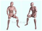 Male movable mannequin Articulated arm/leg Realistic head #ART13MSA