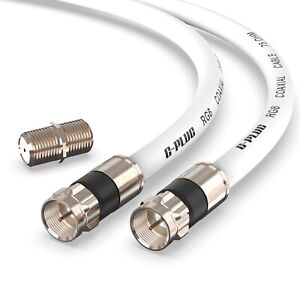 G-PLUG RG6 Coaxial Cable Connectors Set – High-Speed Internet, Broadband