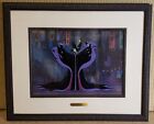 Walt Disney Maleficent SLEEPING BEAUTY Casting a Spell Animation Cel Limited COA