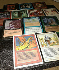 Guaranteed Reserved List! 12 Card Old MTG Lot Vintage '90s +Unlimited+ Repack <3