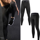 Men's Compression Pants Base Layer Workout Leggings Cool Dry Yoga Gym Clothes