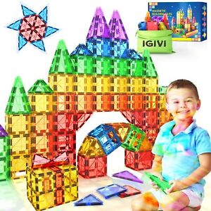 New ListingMagnetic Tiles Kids Toys for 3+ Year Old Boys & Girls, STEM Building Blocks T...