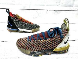 Nike LeBron James XVI 16 WTL LMTD WHAT THE MULTICOLOR Size 8.5