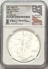 2021 SILVER EAGLE TYPE 2 FIRST DAY OF ISSUE NGC MS70 MICHAEL GAUDIOSO SIGNED