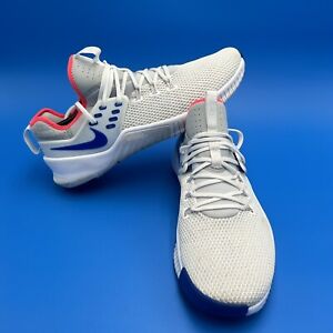 Nike Free Metcon Mens 13 White Athletic Running Shoes Sneakers AH8141-140