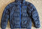 The North Face 550 Boys Youth Down Puffer Jacket Coat Blue Size XS 6