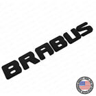 Brabus Emblem 3D Trunk Logo Nameplate Badge Letter Mercedes AMG - Gloss Black