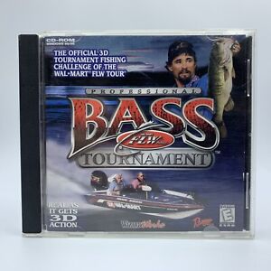 Professional Bass Tournament: Wal-Mart FLW Tour (PC, 1999) Fishing Game