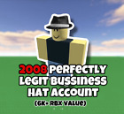 2008 Roblox Account with Perfectly Legit Bussiness hat 6-8k+ Rap (read last pic)