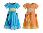 Cartoon DogGirls Children's Cartoon Outfit Dress Great for Birthday Holiday's