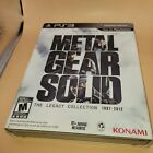 Metal Gear Solid The Legacy Collection Artbook PlayStation 3 PS3 2013 CIB