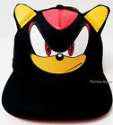 Shadow Sonic The Hedgehog 3D Baseball Cap Youth Strapback Gamer Hat Teens Sega