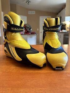 Salomon RS9 SNS Pilot Auto Fit Cross Country Ski Boots Mens Size 9.5