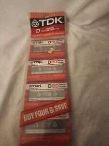 Tdk General Purpose Cassette 4 Pack D 60