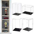 Clear Acrylic Display Case Show Box Dust Proof Stand Action Figures Doll Model