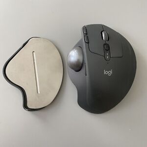 Logitech - MX ERGO Plus Wireless Trackball Mouse - Graphite