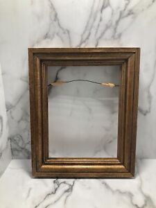 Solid Wood Layered Picture Frame  Vtg Frame Only Fits 11 3/4” & 9”