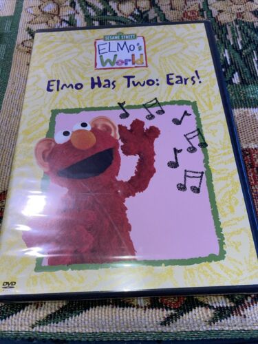 Elmo's World - Elmo Has Two: Ears! 2004 DVD Sesame Street - NEW SEALED