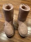 UGG Women's Classic Short Ii Boot Color Pink Crystal Size 7M Style 1016223