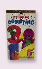 New ListingBarney It’s Time For Counting Classic Collection VHS Video Tape Sing Along Songs