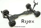 Rijex 1/10 Scale RC Drift Car Chassis Roller for Displaying Bodies