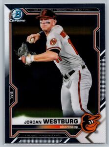 Jordan Westburg 2021 Bowman Chrome Prospects Rookie Card RC #BCP-98 Orioles