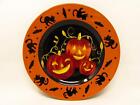 Halloween by Laurie Gates Dinner Jack O'Lanterns Cats Bats L275