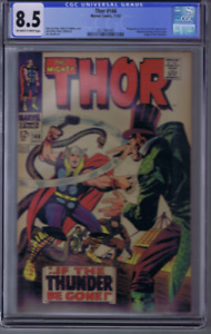 Thor #146 Marvel 1967 CGC 8.5 ( VERY FINE +) Ringmaster Story Origin of Inhumans