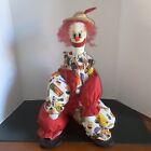New ListingHalloween Clown Hand Painted OOAK Real Bowling Pin Hand Crafted Funny Vintage