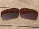 Vonxyz Polarized Lenses for-Oakley Gascan Sunglasses Bronze Brown