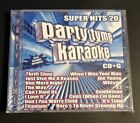 PARTY TYME KARAOKE Super Hits 20 (CD+G, 2013) New & Sealed