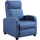 Recliner Sofa  Adjustable Modern Single Reclining Chair Upholstered Sofa