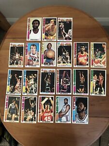 New Listing1976-77 Topps Basketball 16 Card Lot HOF's & Stars Barry Cowens Hayes Murphy